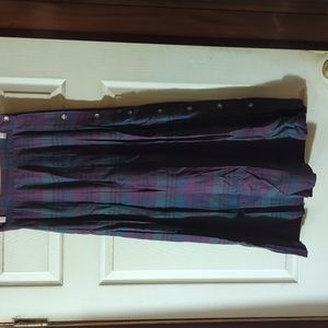 Hampton Court plaid skirt size 8